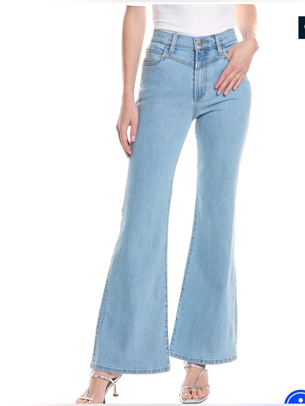 Joe’s high rise petite flare jeans size 26 NWT - Picture 5 of 5